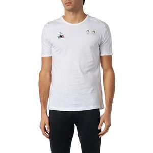 Le Coq Sportif Shirt P24 Event Tee SS N°1 M New Optical White New Optical White M heren, nieuw optisch wit, M