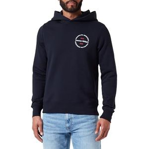 Tommy Hilfiger Hoodies voor heren, Blauw (Woestijnhemel), XS
