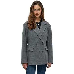 Minus Rima Blazer voor dames, Donkergrijs, 38 NL