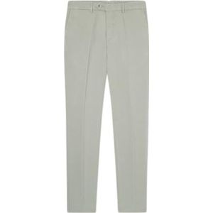 Hackett London - Cott Linen Chino - Herenbroek - Zeegras Groen