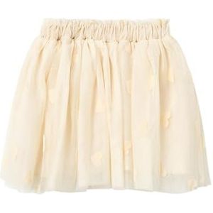 Rok - NMFNajas - A-lijn Rok - Katoen - Licht Transparant - All-over Patroon