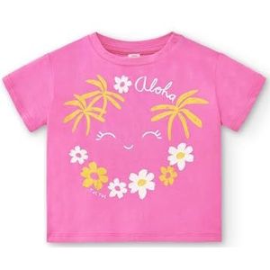 Tuc Tuc T-shirt voor kinderen, Fuchsia, 6 maanden