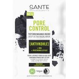 Sante Naturkosmetik - Pore Control - Gezichtsmasker - Actieve Kool - BHA & Niacinamidecomplex - 1 x 8 ml