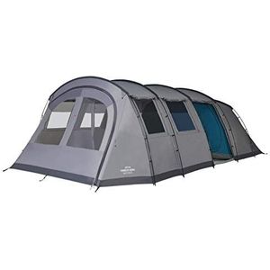 Vango Purbeck 600XL Tent [Amazon Exclusive] Familiecamping 6-persoons tent met 3 kamers, afgesloten veranda voor 6 personen