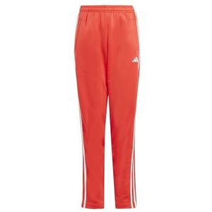 adidas Uniseks-Kind Train Essentials AEROREADY 3-Stripes Regular-Fit Pants, bright red/white, 11-12 Years