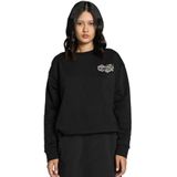 Sweater - Ronde Hals - Sweatstof - Geribbelde Kraag - Logoprint