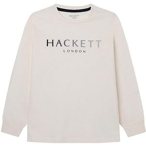 Hackett London Hackett T-shirt voor jongens, Wit (wit), 9 jaar