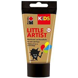 Marabu 03050002084 - KiDS Little Artist, kunstschilder- en knutselverf, goud, 75 ml, veganistisch, droogt snel, voor kinderen vanaf 3 jaar