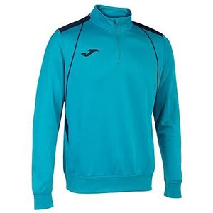 Joma - Championship VII - Sweatshirt - Met Halve Rits - Zwart