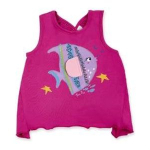 Tuc Tuc Mouwloos T-shirt voor baby's en peuters, Lila, 9 Maanden