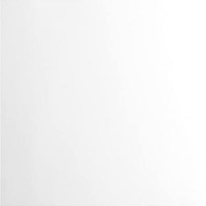 Vaessen Creative Florence Glad karton, wit, 216 gram, 30,5 x 30,5 cm, 20 vellen, voor scrapbooking, kaarten maken, stansen en andere papierambachten, 30,5 x 30,5 cm