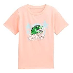 TOM TAILOR Jongens T-shirt, 37778 - Soft Neon Coral, 92-98