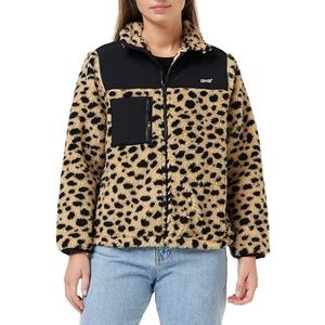 Levi's CB Big Foot Sherpa, Jacquard Leopard Alm, XS