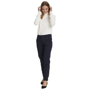 KAFFE Dames Suit Broek Regular Fit Elegant, Blauw, 38