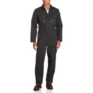 Dickies Herenoverall, 20 g, keperstof, lange mouwen, 18 g, olijfgroen, XL