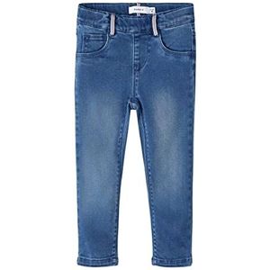NAME IT Girl Jeans Slim Fit Sweat, blauw (medium blue denim), 86 cm