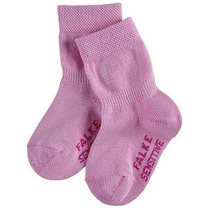 FALKE Uniseks-baby Sokken Sensitive B SO Katoen Met comfort tailleband 1 Paar, Roze (Begonia Pink 8668), 50-56