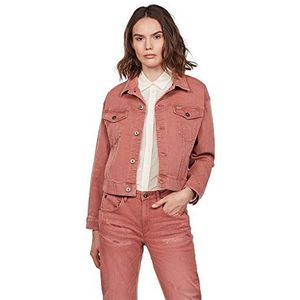 G-STAR RAW Dames 3301 Boyfriend Denim Jas, roze (Dk Tea Rose A827), XL