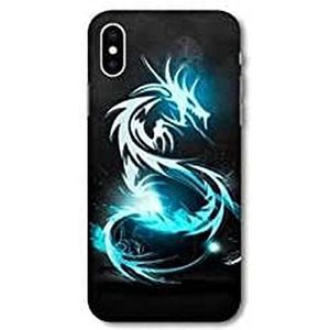 Beschermhoes voor Huawei Y5 (2019) Dragon blauw