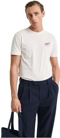 Gant 2003321 T-shirt Met Korte Mouwen