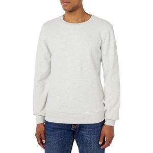 boundry Heren sweatshirt van biologisch katoen 36623372-BO02, wolwit melange, L, wolwit, gemêleerd, L