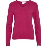 Viril V-hals L/S Knit Top - Noos, jazzy, M