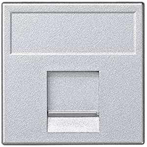 Simon K76/8-plaat K45 V & D stofbescherming voor stopcontact Amp® Brand Rex® Systimax® (Avaya®) Krone® of vervangt Beldencdt® (Ref K63///..K64 .. K67..)