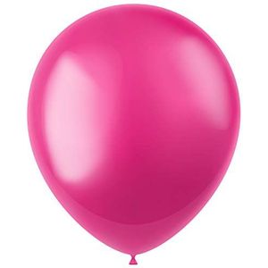 Folat - Ballonnen Radiant Fuchsia Pink Metallic 33cm - 50 stuks