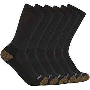 Carhartt Herensokken (verpakking van 6 stuks), zwart, Large