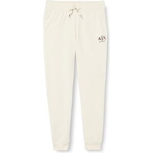 Armani Exchange Dames Logo Capsule Comfortabele sweatpants, wit, XS