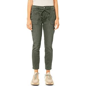 Street One Dames Jeans, Licht Bassy Olive Wash, 32W x 28L