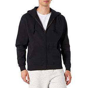 Fruit of The Loom heren premium sweater met capuchon, zwart (black), maat L.