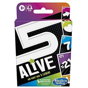 Hasbro Alive kaartspel, kinderspel, grappig familiespel vanaf 8 jaar, kaartspel voor 2 tot 6 spelers, multicolour, één maat