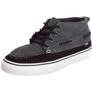 Vans U Chukka Del Barco Unisex - Volwassenen Sneakers, Grijs Dark Shadow Black, 47 EU