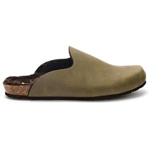 Scholl Didier Clog, herenpantoffels, 39 EU, Groen, 39 EU