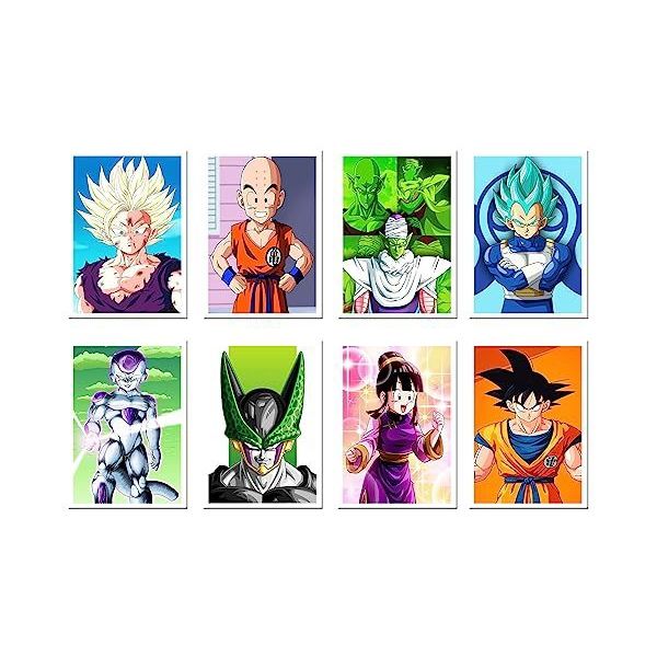 Goku,Vegeta -3D Lenticular Effect- Anime Dragon Ball Z Poster, 2