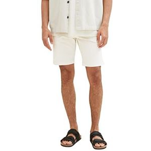 TOM TAILOR Heren bermuda shorts, 13808, crème, 32