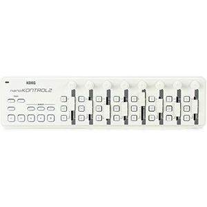 KORG nanoKONTROL2 - Slimline USB MIDI Controller - White