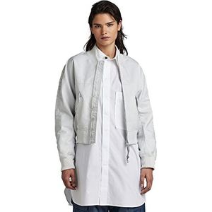 G-STAR RAW Dames Padded Bomber Jacket, Grijs (Oyster Mushroom C143-D607), XL, Grijs (Oyster Mushroom C143-d607), XL