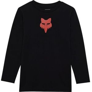 Fox Racing Unisex Youth Long Sleeve Shirt Fox Junior Heritage Black YM, M