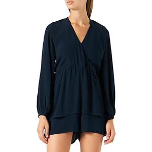 Pepe Jeans Evelyne Jumpsuit voor dames, Blauw (Dulwich), XS