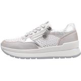 Xti - Trainers - Wit - Synthetisch - Sluiting met Veters - Veganistisch