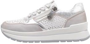 Xti - Trainers - Wit - Synthetisch - Sluiting met Veters - Veganistisch