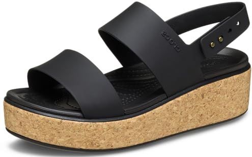 Crocs - Brooklyn Cork Lowedge - Sandalen - Multicolor - LiteRide™ Foam