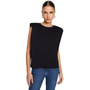TRENDYOL Seasonal Fashion Overhemd voor dames, zwart, S