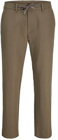 JACK & JONES - Broek - Bruin - Loosefit - Gerecycled Materiaal - Lang