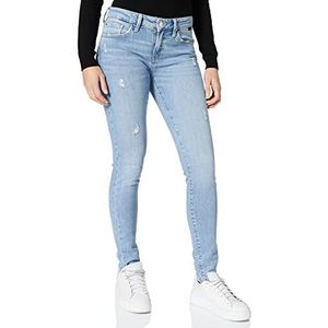 Mavi Adriana Skinny Jeans voor dames, Blauw (Licht Gebruikt 90's Str 31067), 31W / 30L