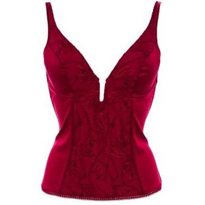 Sloggi Dames Happy Cotton Spaghetti Top Undershirt, Liberty Blue, XS