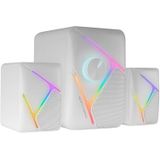 MS-H21 - Speaker - 2.1 Geluidssysteem - RGB Verlichting - 35W