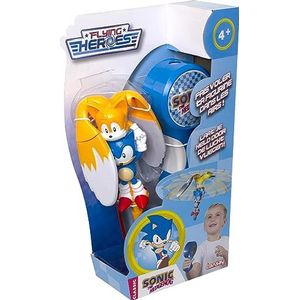 Lansay Flying Heroes - Sonic - vliegende figuur en zijn werper - videospelfiguren - vanaf 6 jaar